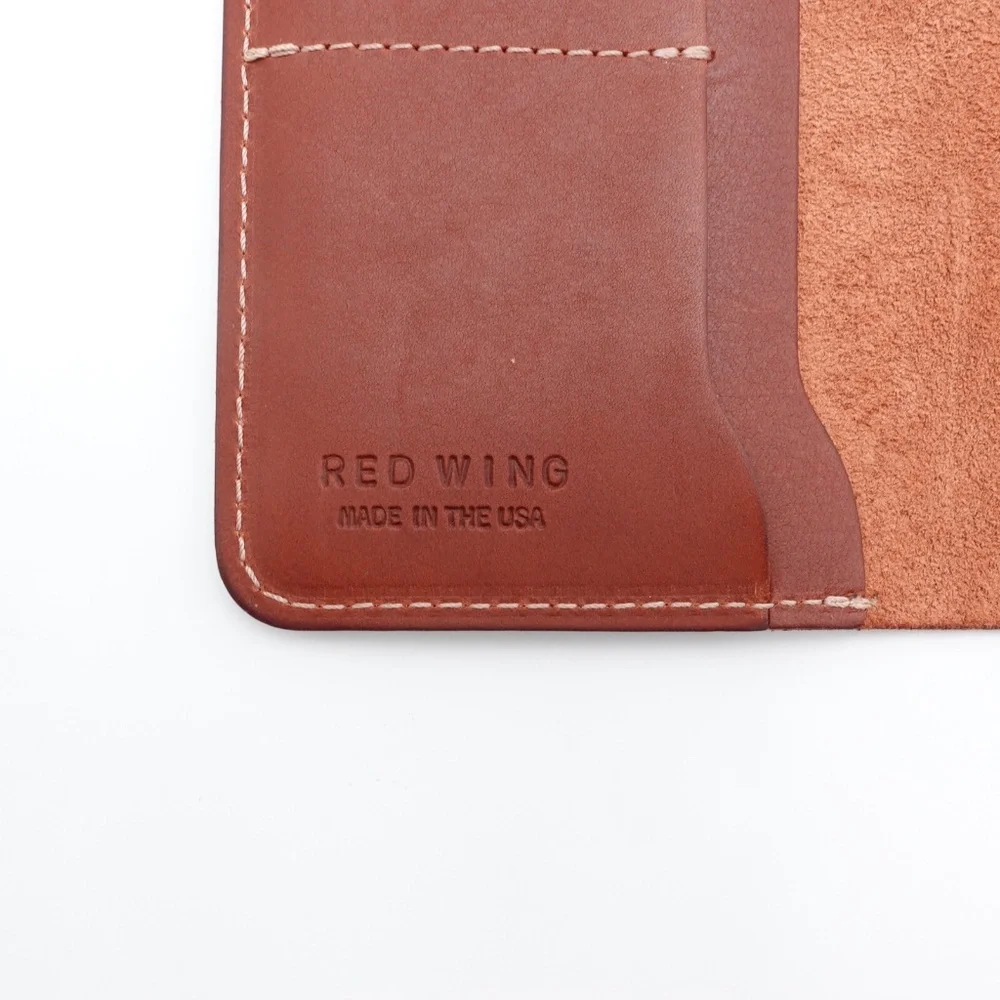 NEW Red Wing Leather Passport Wallet 95012 Oro Russet Frontier